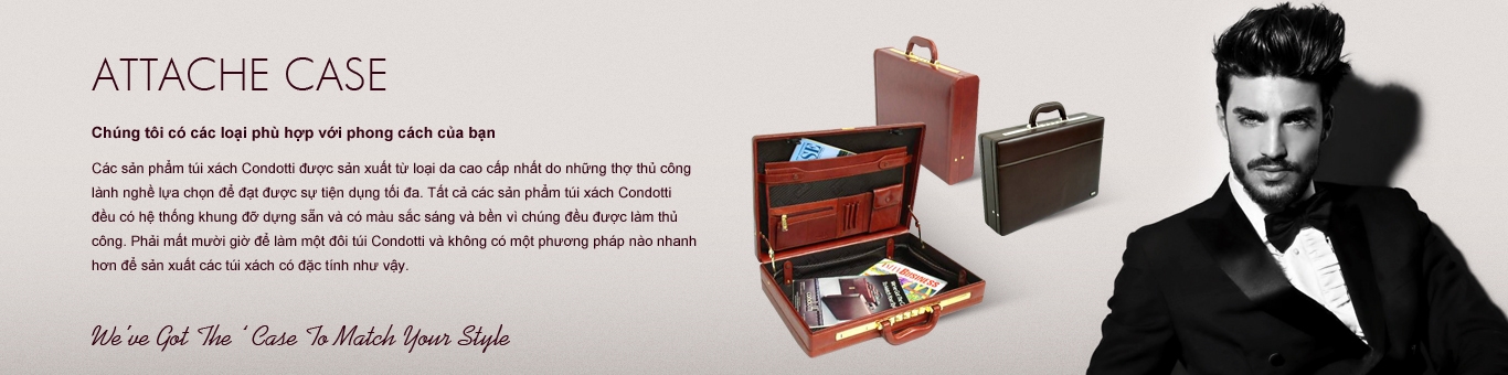 Leather Attache Case